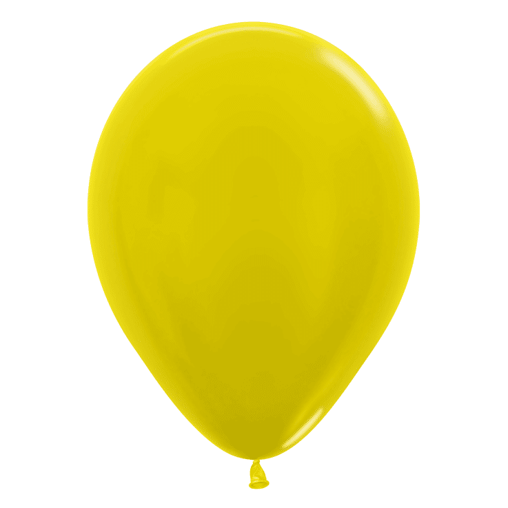 Bioloons® Luftballon 30cm Gelb Metallic