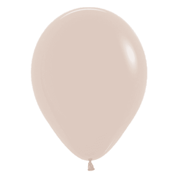 Bio Mini-Luftballon 12cm Weißer Sand