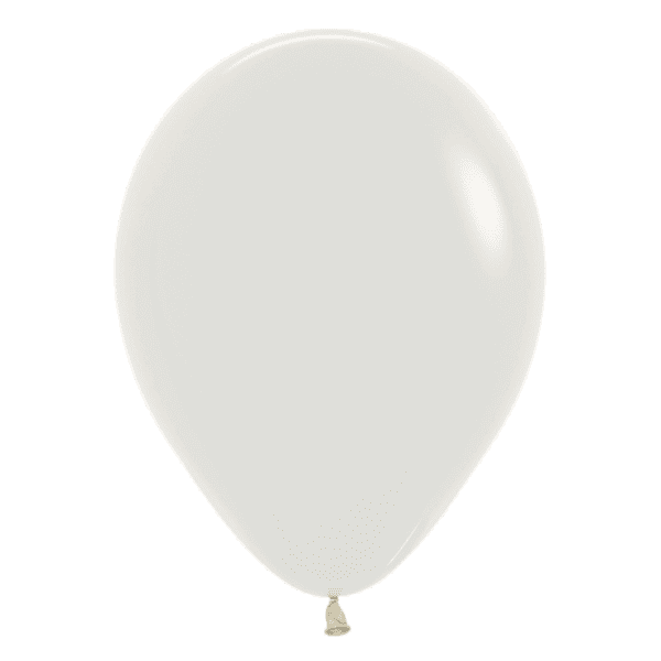 Bio-Luftballon creme weißer Sand 30 cm