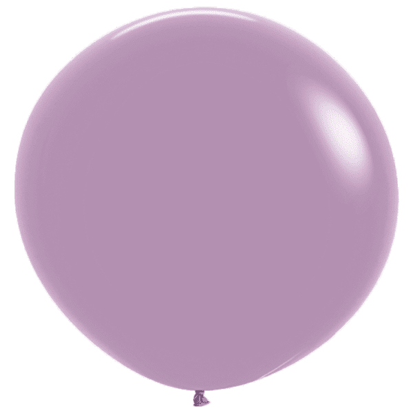 Bio-Luftballon creme flieder 60 cm