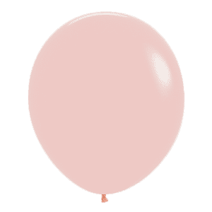 Bio-Luftballon pastellmelone matt 45 cm