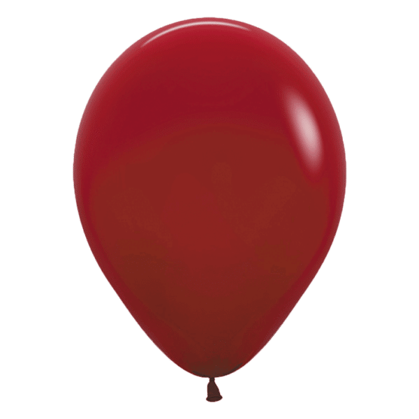 Bio-Luftballon 12 cm kirschrot
