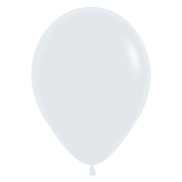 Bioloons Bio Öko Luftballon weiß 38cm biodegradable biologisch abbaubar