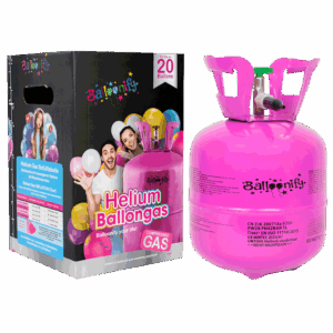 Helium Flasche für 20 Ballons Ballongas klein