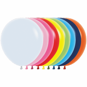 Bioloons Bio Öko Luftballon bunte Mischung 25 Stk. 60cm