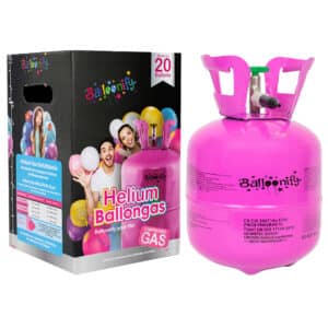 Helium Flasche für 20 Ballons Ballongas klein