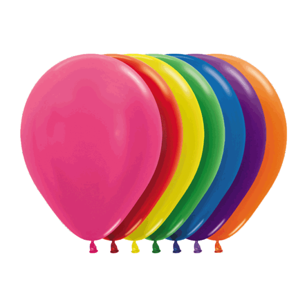 Bioloons Bio Öko Luftballon Metallic Mischung 50 Stk. 38cm