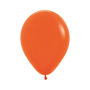Bioloons Rundballon Orange (25cm) - Premium Qualität