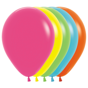 Bioloons Rundballon Tropical Mischung (30cm) - biologisch abbaubar