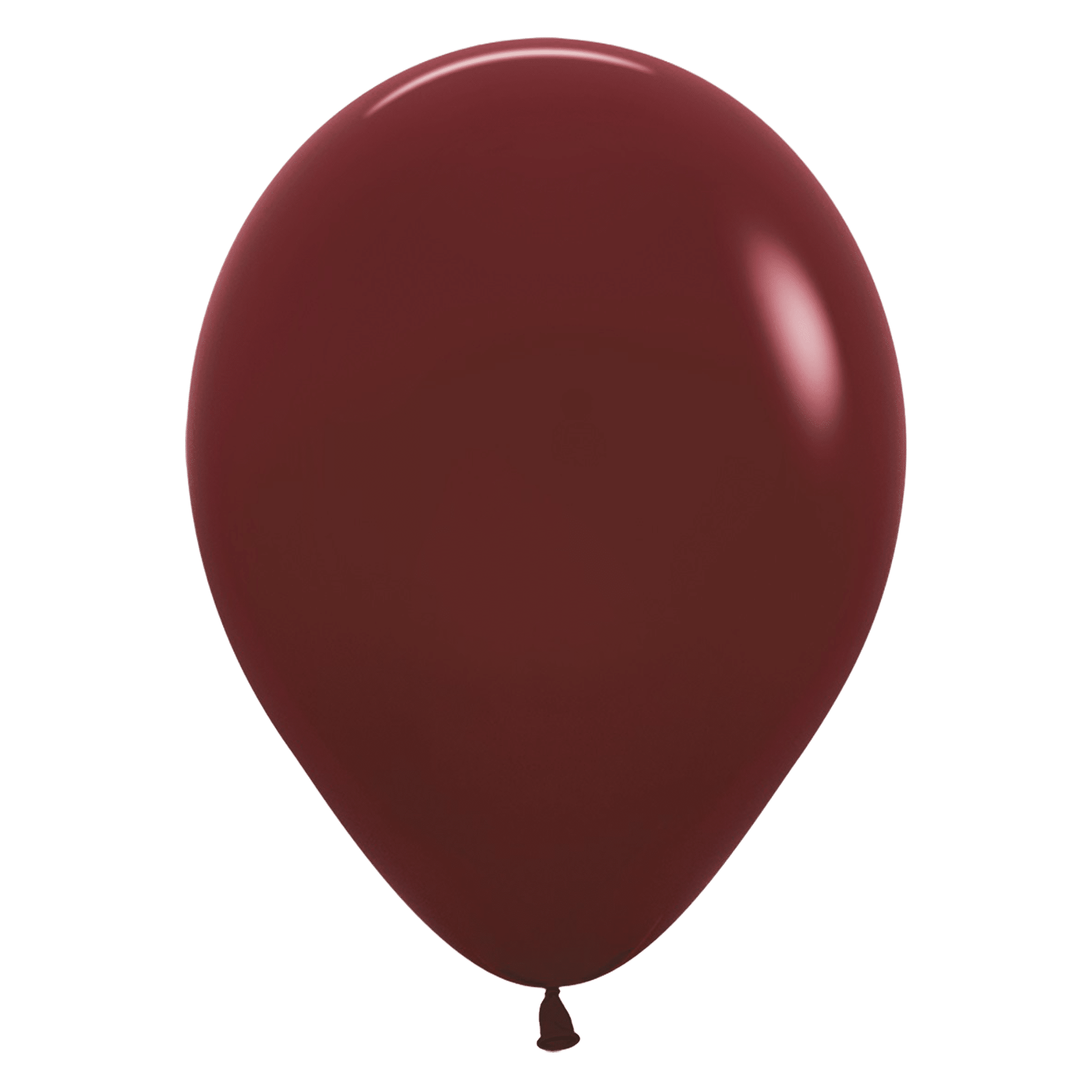 Bioloons Rundballon Weinrot (30cm) - 100% Naturlatex