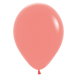 Bioloons Rundballon Koralle (30cm) - Nachhaltige Deko