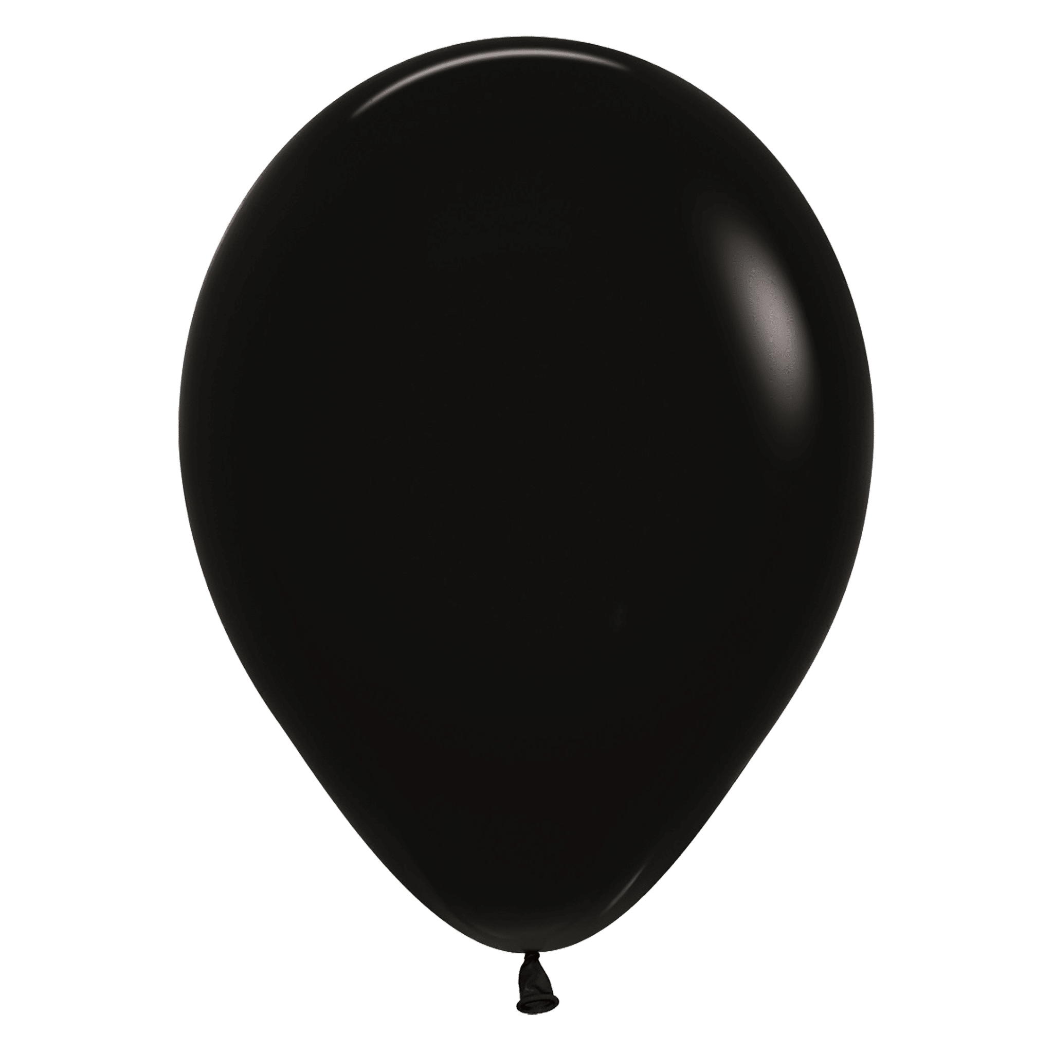 Bioloons Rundballon Schwarz (30cm) - Frei von Schadstoffen