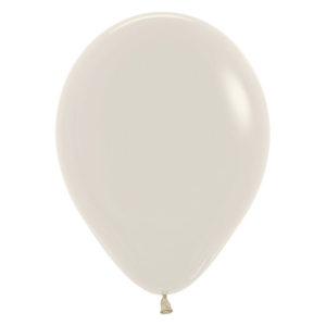 Bioloons Rundballon Creme weißer Sand (30cm) - plastikfrei verpackt