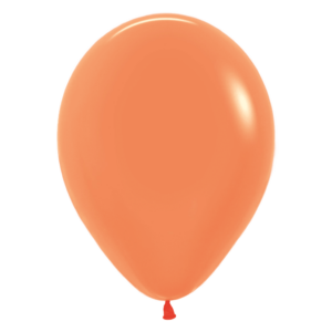 Bioloons Rundballon Neon Orange (30cm) - für Dekorationen
