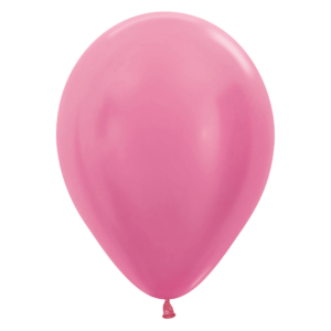 Bioloons Rundballon Samt Pink (30cm) - Frei von Schadstoffen