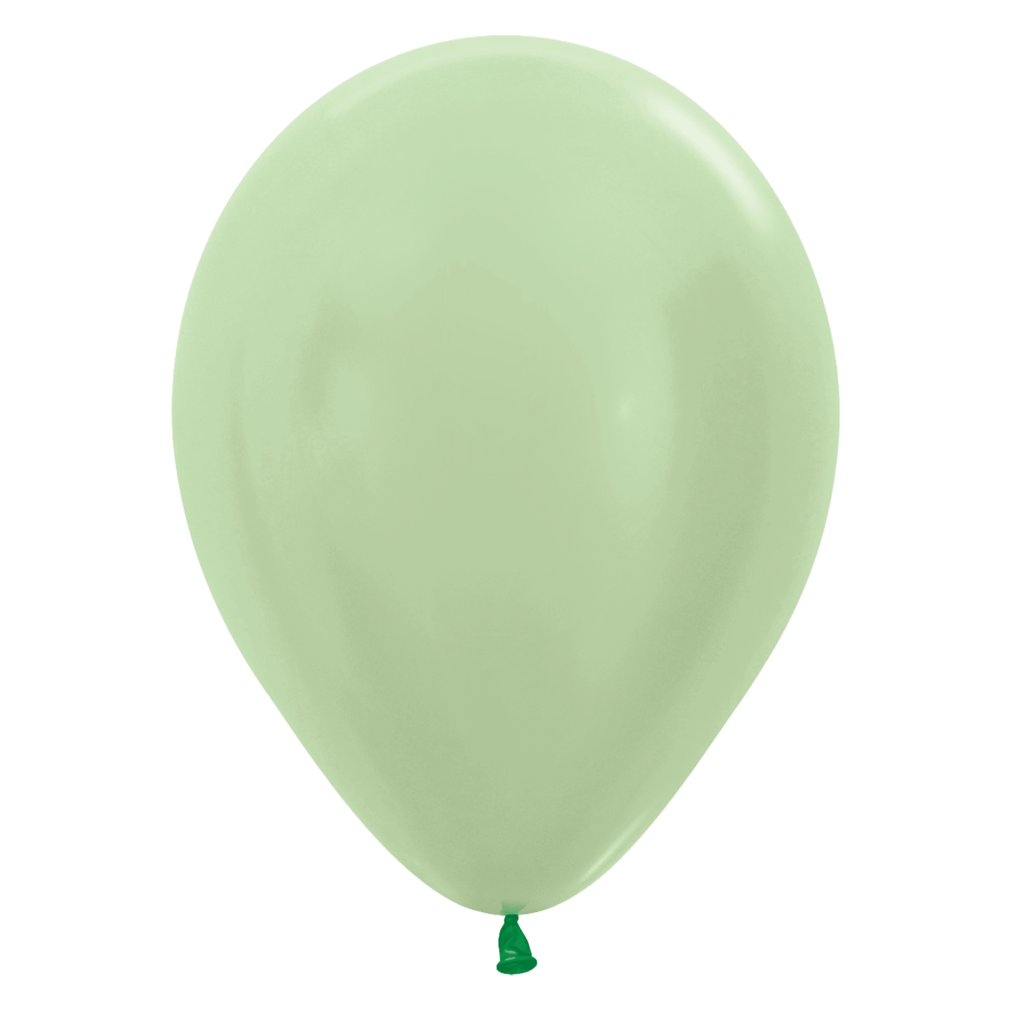 Bioloons Rundballon Samt Grün (30cm) - Frei von Schadstoffen