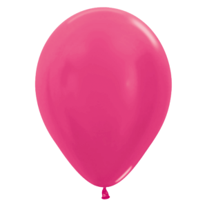 Bioloons Rundballon Pink Metallic (30cm) - Premium Qualität