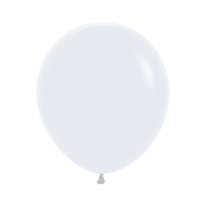 Bioloons Rundballon Weiß (45cm) - Nachhaltige Deko