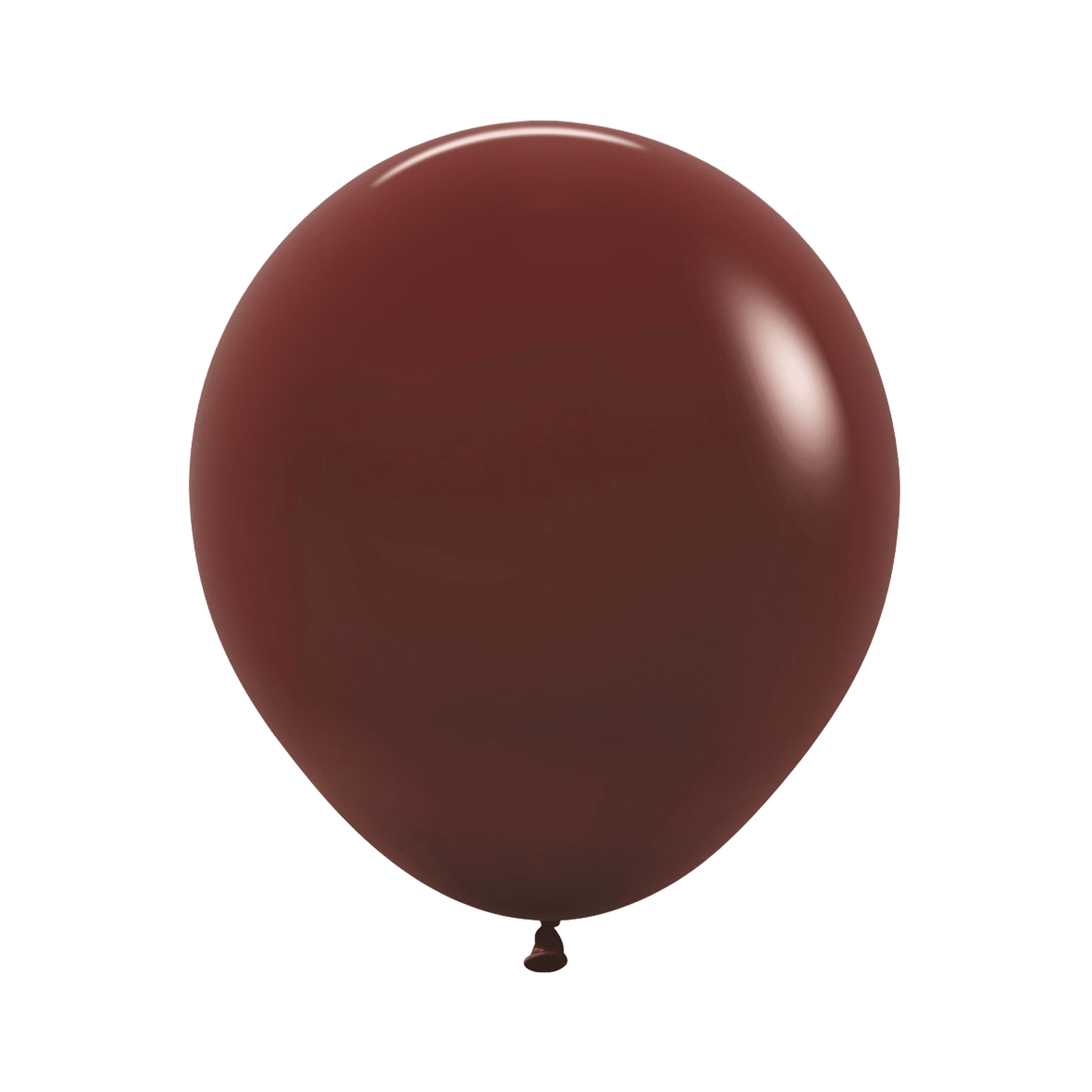 Bioloons Rundballon Weinrot (45cm) - plastikfrei verpackt