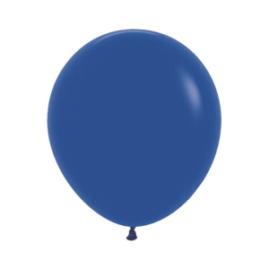 Bioloons Rundballon Königsblau (45cm) - 100% Naturlatex