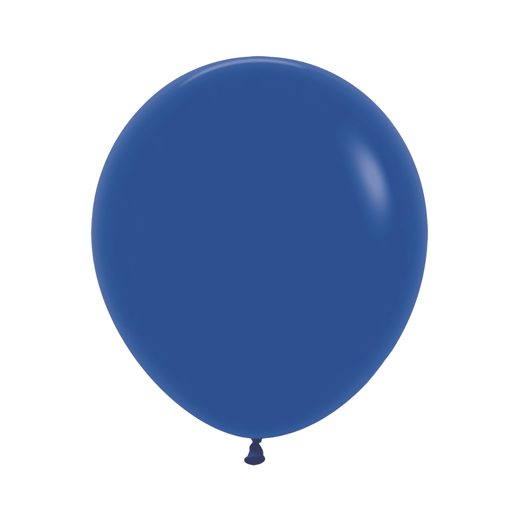 Bioloons Rundballon Königsblau (45cm) - 100% Naturlatex