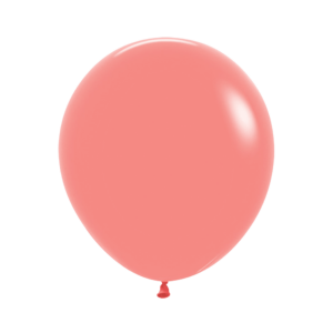 Bioloons Rundballon Koralle (45cm) - Deko ohne Plastik