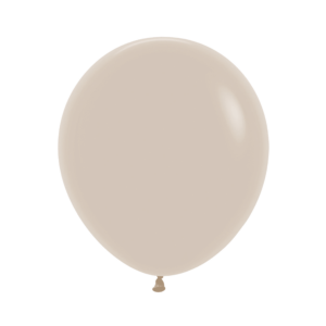 Bioloons Rundballon Weißer Sand (45cm) - für Dekorationen