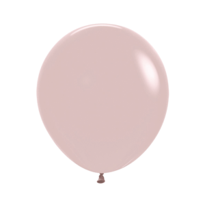 Bioloons Rundballon Creme Altrosa (45cm) - 100% Naturlatex