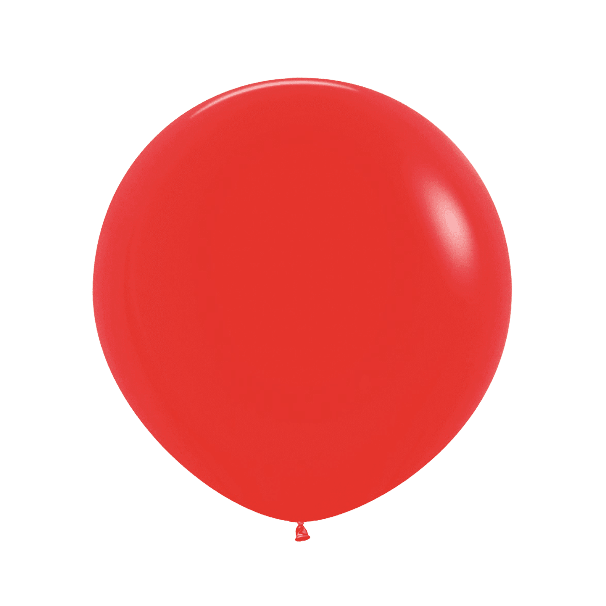 Bioloons Riesenballon Rot (60cm) - plastikfrei verpackt