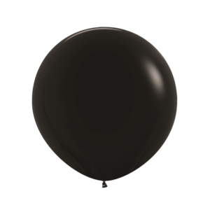 Bioloons Riesenballon Schwarz (60cm) - plastikfrei verpackt