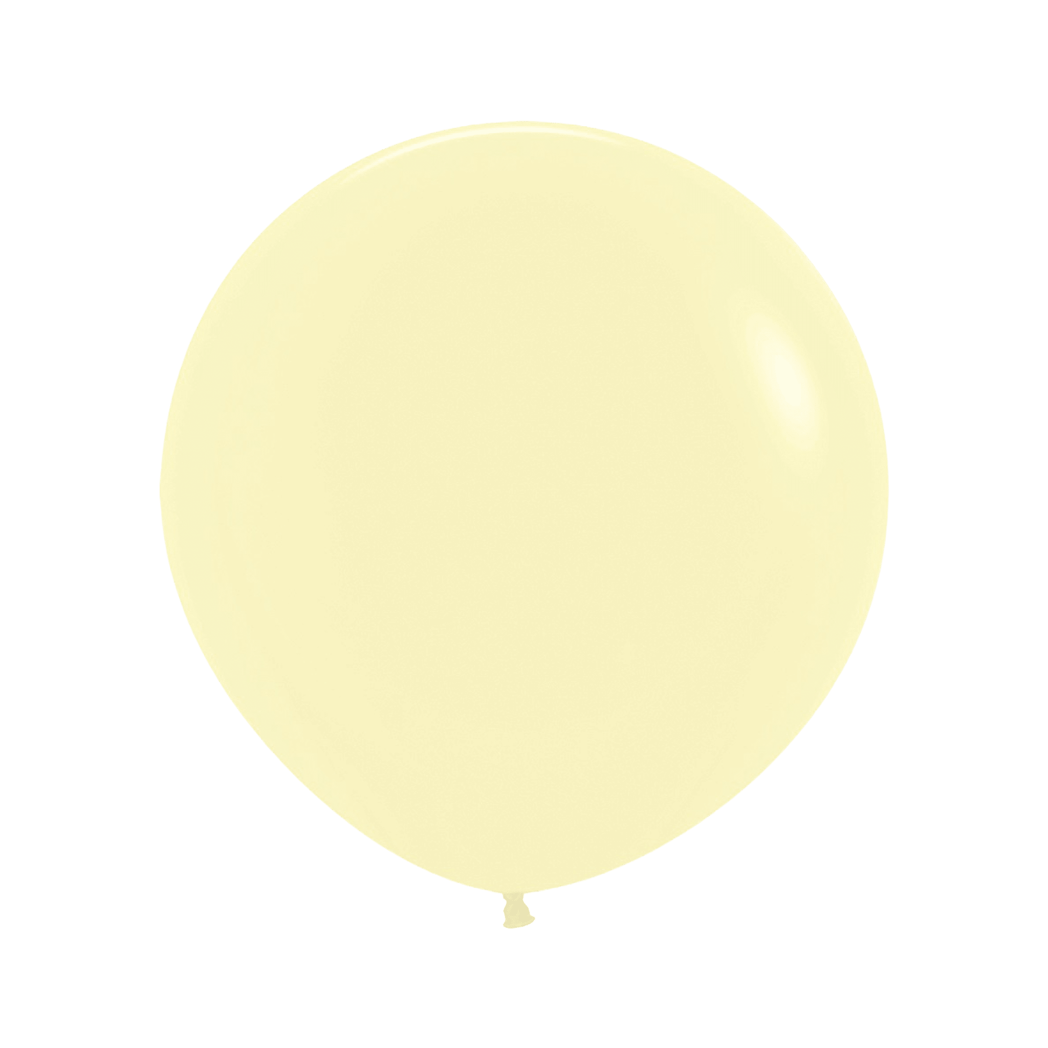 Bioloons Riesenballon Pastell Gelb (60cm) - Premium Qualität