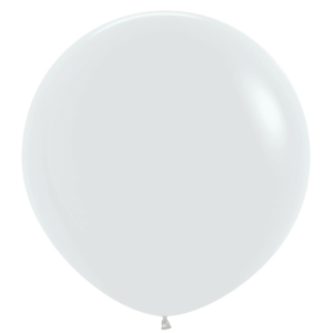 Bioloons Riesenballon Weiß (90cm) - Premium Qualität