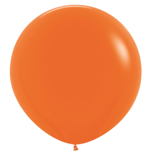Bioloons Riesenballon Orange (90cm) - plastikfrei verpackt