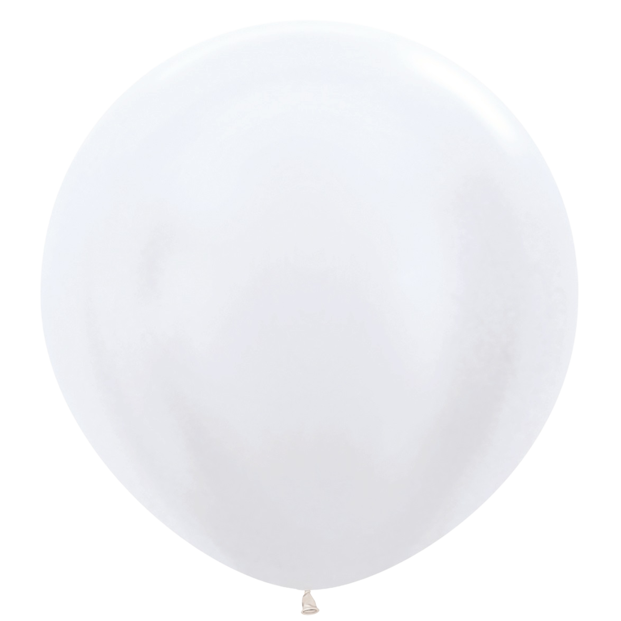 Bioloons Riesenballon Samt Weiß (90cm) - biologisch abbaubar