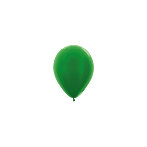 Bioloons Mini-Ballon Grün Metallic (12.5cm) - TÜV-zertifizierte Qualität