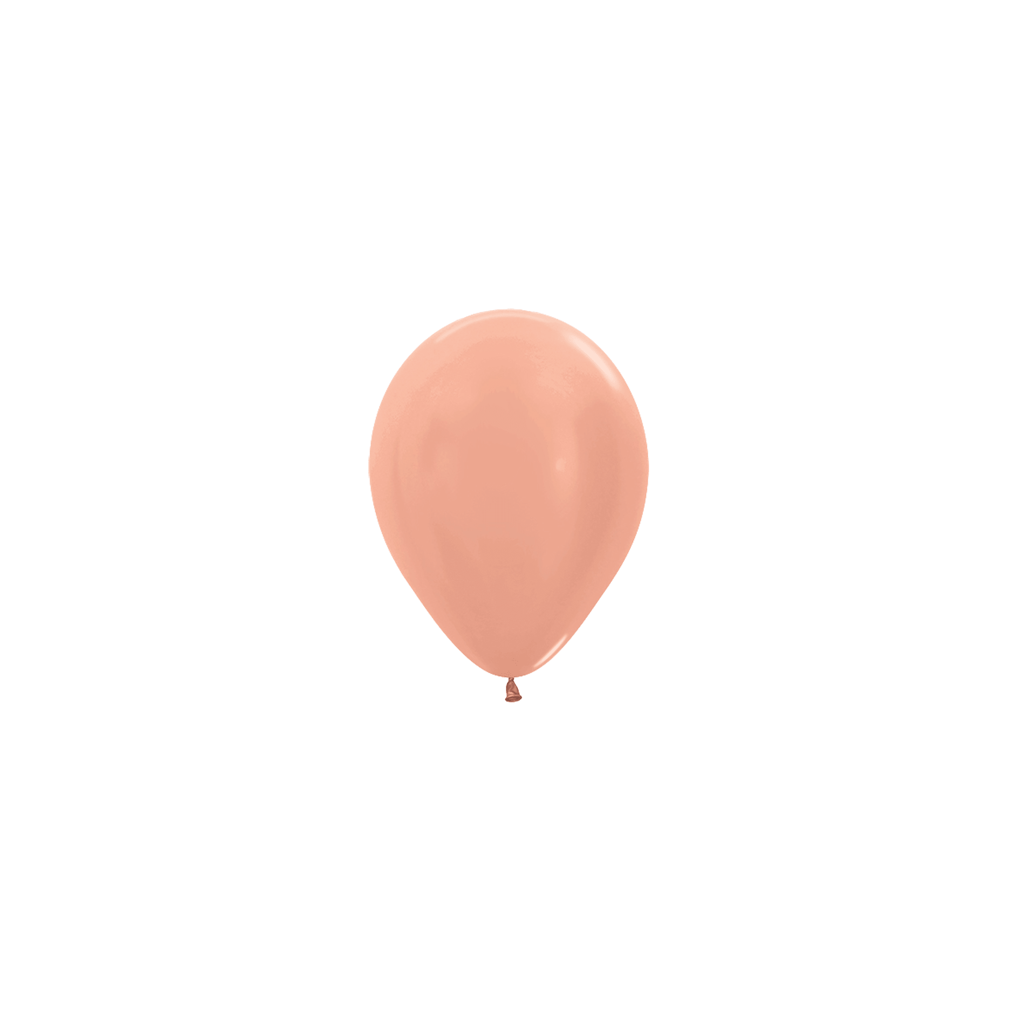 Bioloons Mini-Ballon Roségold Metallic (12.5cm) - Nachhaltige Deko