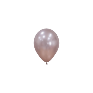 Bioloons Mini-Ballon Rosa Blüte seidenmatt (12.5cm) - 100% Naturlatex