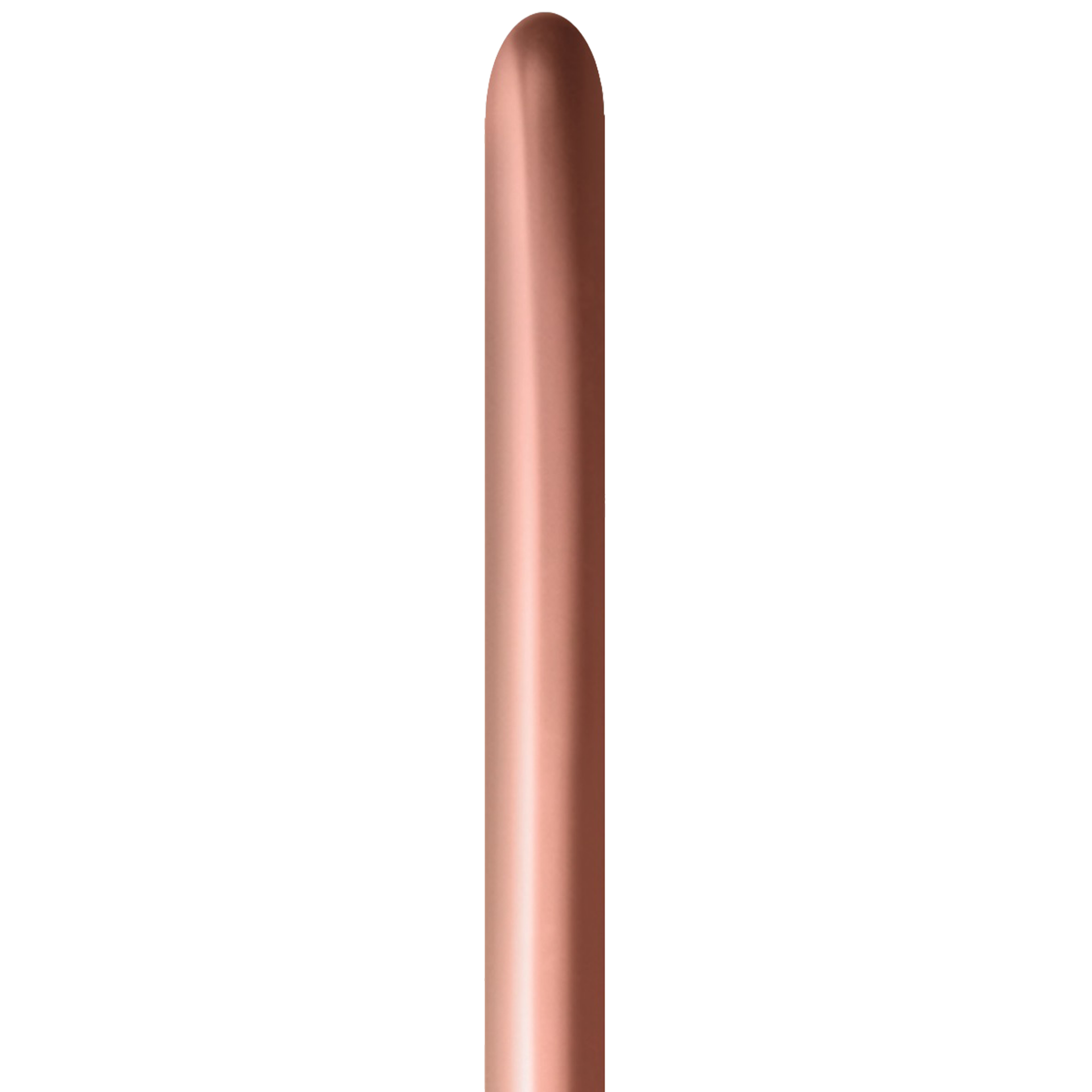 Bioloons Modellierballon Chromglanz Roségold (5cm) - 100% Naturlatex