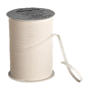 Luftballon-Halteband Bio-Kräuselband Weiß