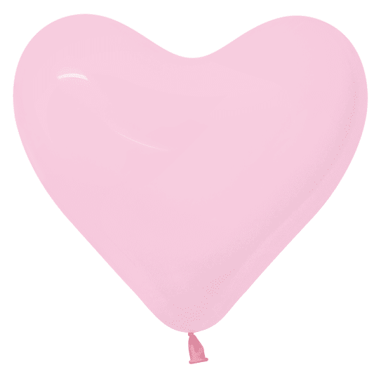 Bioloons Herzballon Rosa (30cm) - TÜV-zertifizierte Qualität