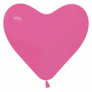 Bioloons Herzballon Pink (30cm) - biologisch abbaubar