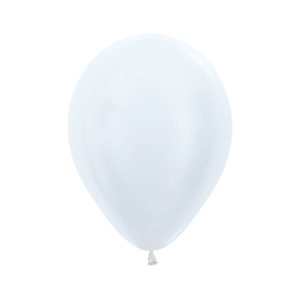 Bioloons® Luftballon 25cm Samt Weiß
