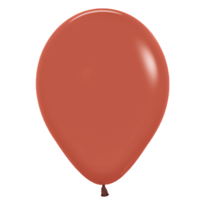 Bioloons Rundballon Terracotta (30cm) - plastikfrei verpackt