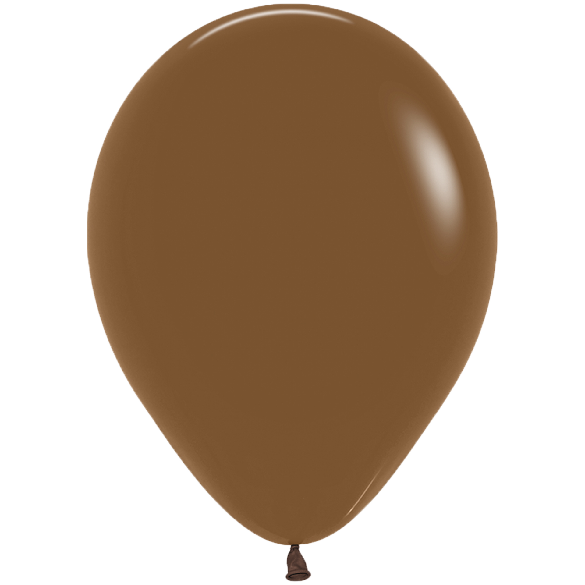 Bioloons Rundballon Mokka (30cm) - 100% Naturlatex