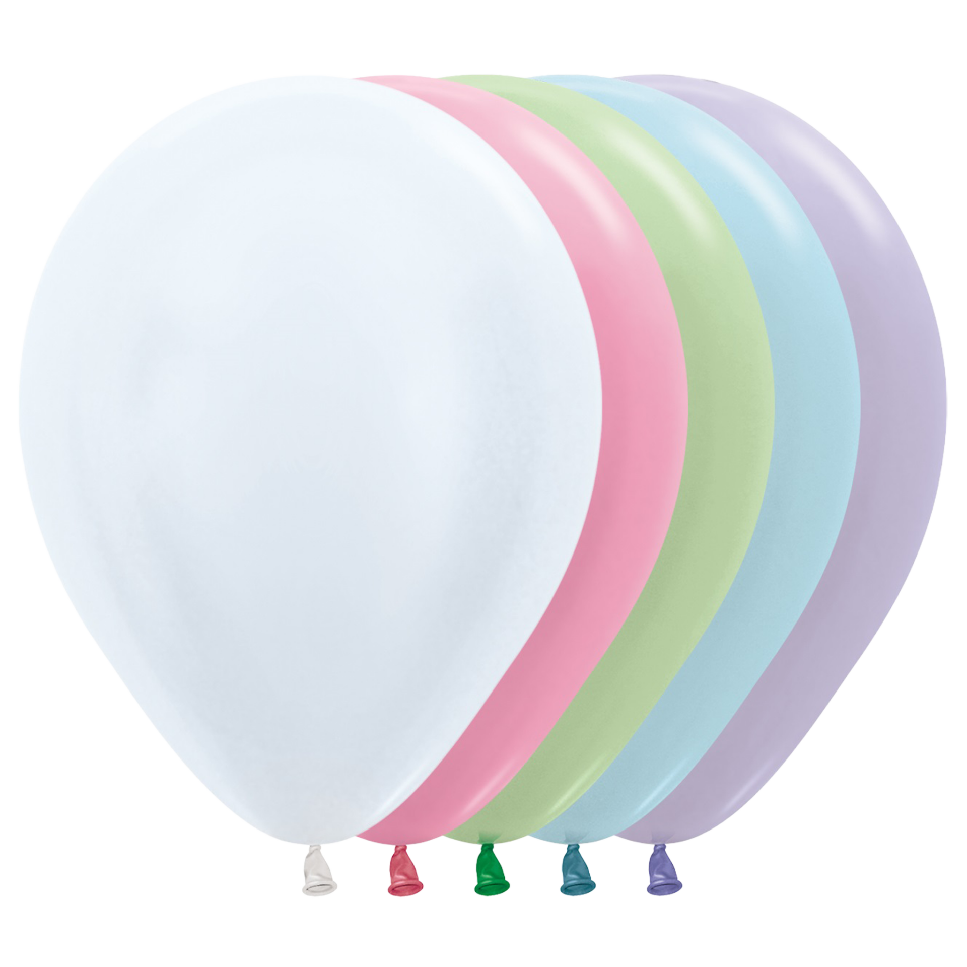 Bioloons® Luftballon 30cm Samt Mischung – 50 Stück