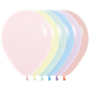 Bioloons Rundballon Pastell Mischung (30cm) - Frei von Schadstoffen