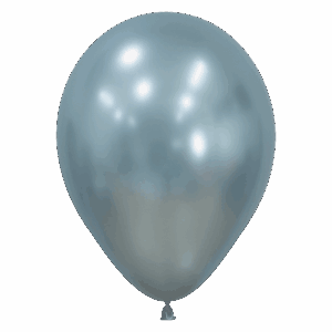 Bioloons Rundballon Arktis-Blau seidenmatt (30cm) - Frei von Schadstoffen