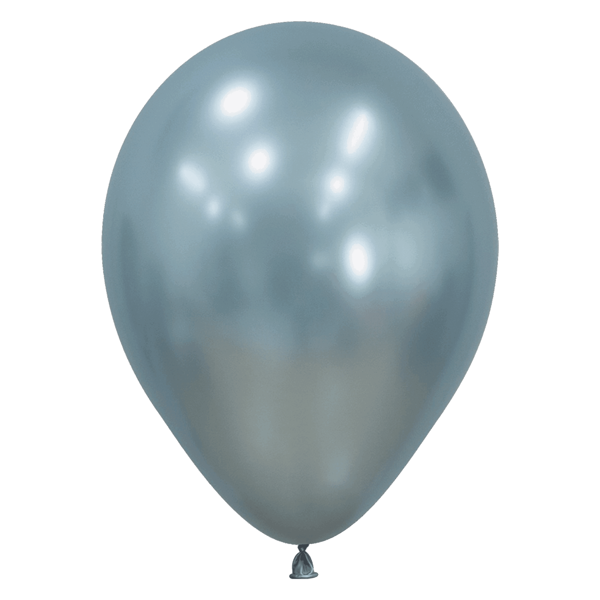 Bioloons Rundballon Arktis-Blau seidenmatt (30cm) - Frei von Schadstoffen