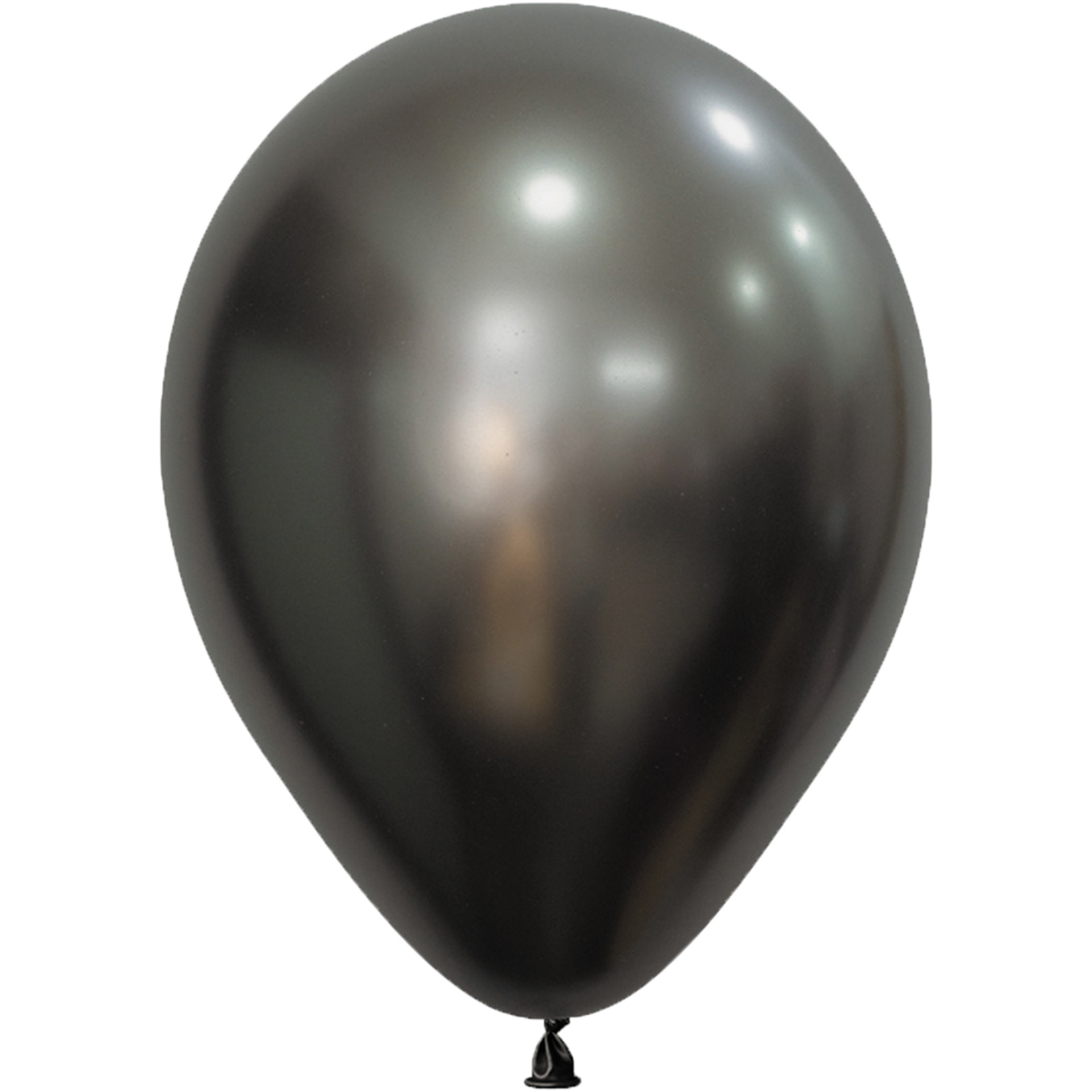 Bioloons Rundballon Mitternachts-Grau seidenmatt (30cm) - Frei von Schadstoffen