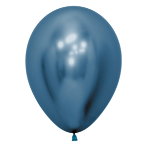 Bioloons® Luftballon 30cm Chromglanz Blau
